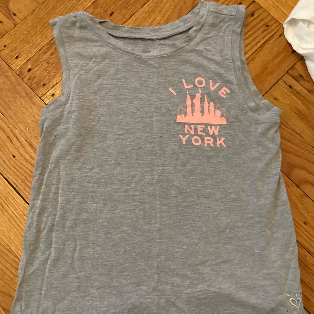 Grey and Pink Tank